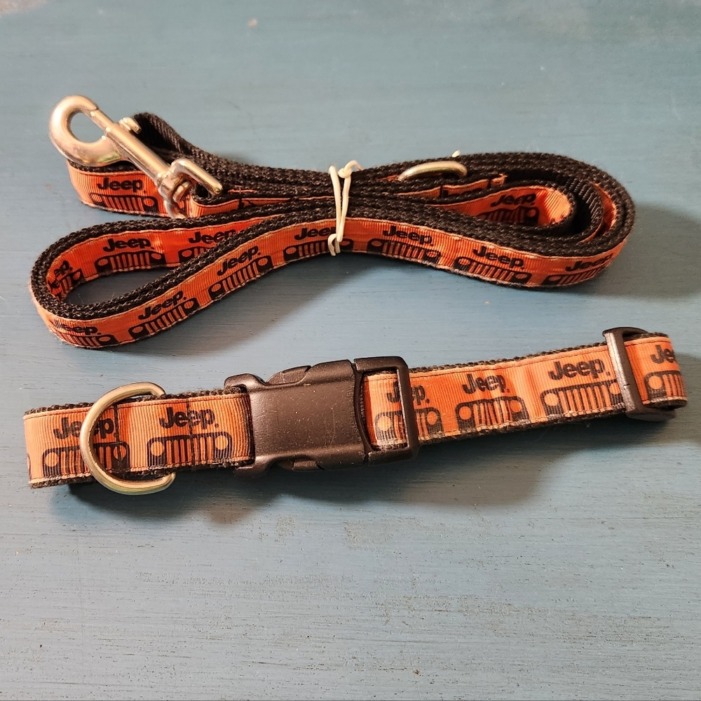 Jeep Collar & Leash Set